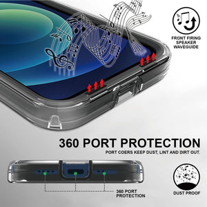 heavy duty clear iphone 12 case