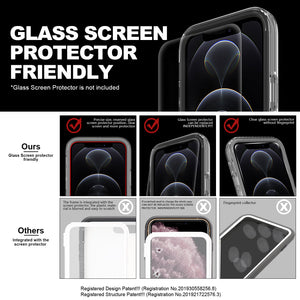 heavy duty clear iphone 12 Pro Max case
