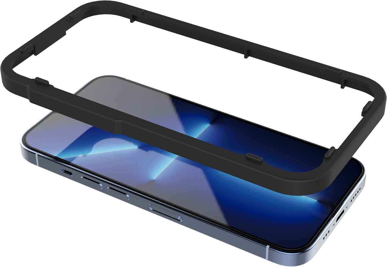 Zeos ClearDefence Anti-Viral and Anti-Bacterial tempered glass Screen Protectors for iPhone 12/12 Pro