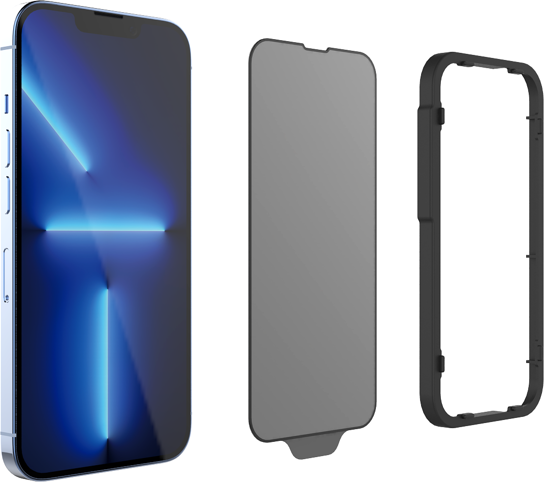 Zeos ClearDefence Anti-Viral and Anti-Bacterial tempered glass Screen Protectors for iPhone 12 Pro Max