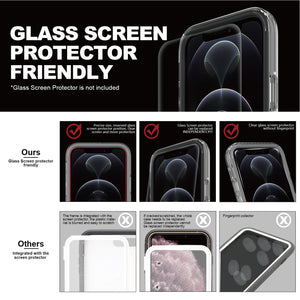 heavy duty clear iphone 13 Pro case