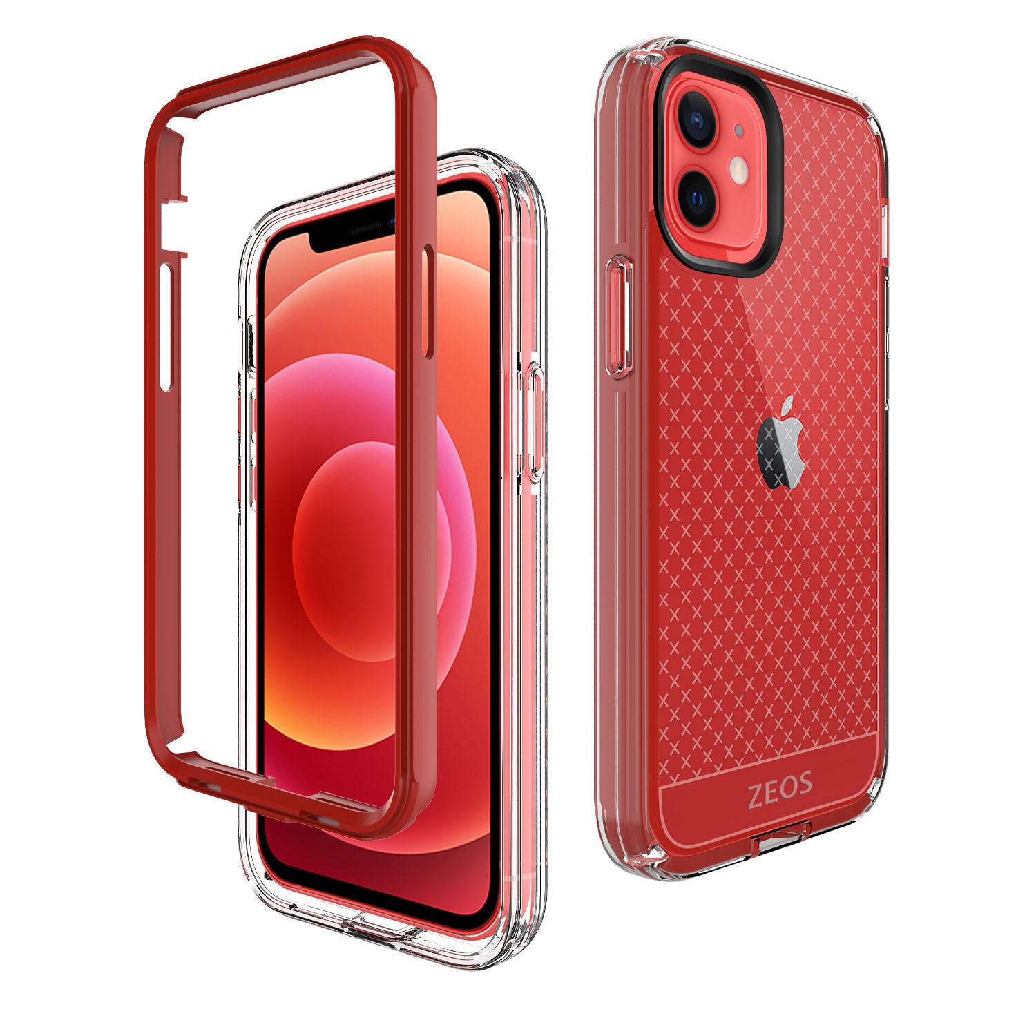 heavy duty clear iphone 12 case