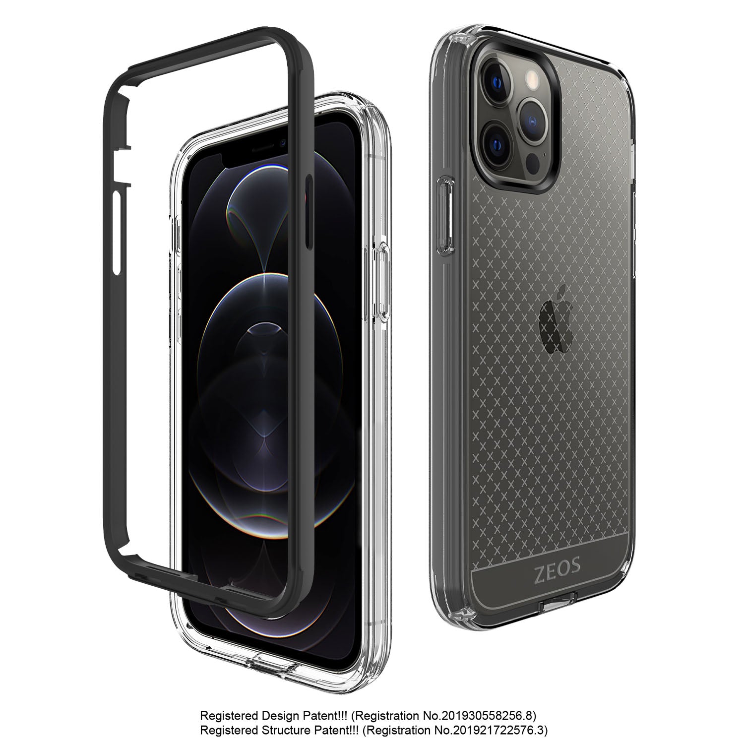  heavy duty clear iphone 12 Pro Max case