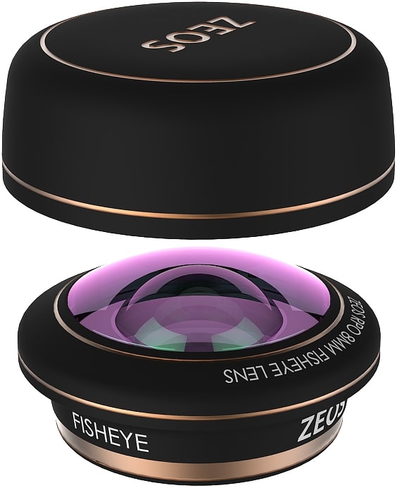 ZEOS Pro Magnetic 8mm Fish Eye Lens