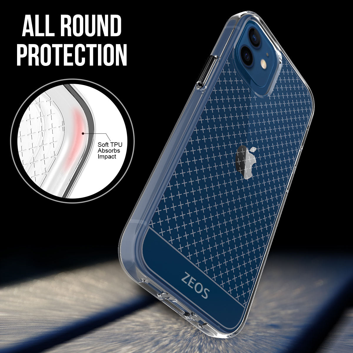  heavy duty clear iphone 12 Mini case