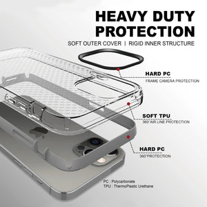  heavy duty clear iphone 13 Pro case